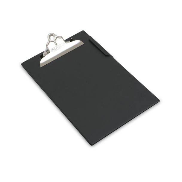 Rapesco Clipboard Pvc-Finish Heavy-Duty A4/Foolscap Black CD1000B2