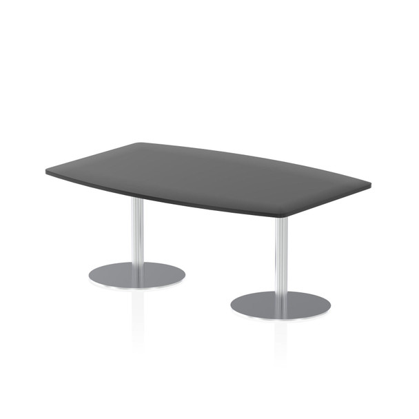 Dynamic Italia 1800Mm Poseur High Gloss Table Black Top 725Mm High Leg ITL0318 ITL0318