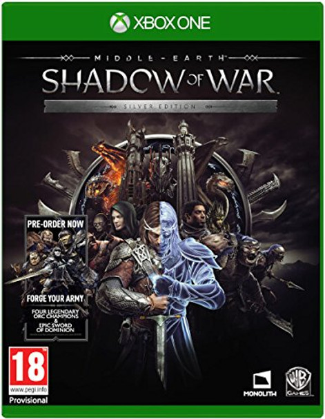 Middle Earth Shadow of War Silver Edition Microsoft XBox One Game