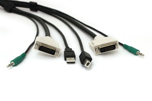 Black Box SKVMCBL-DVI-06 SECURE KVM CABLE. DVI. USB SKVMCBL-DVI-06