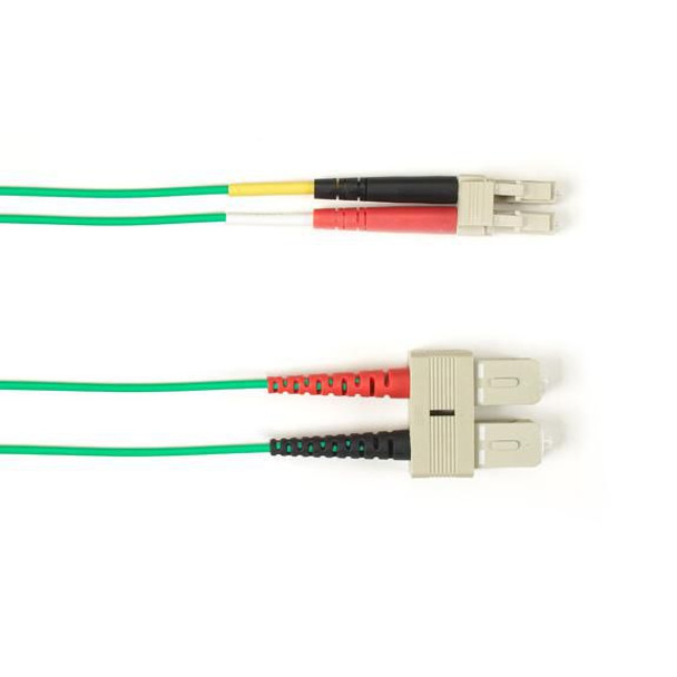 Black Box FOCMPSM-020M-SCLC-GN SM FO PATCH CABLE DUPLX. FOCMPSM-020M-SCLC-GN