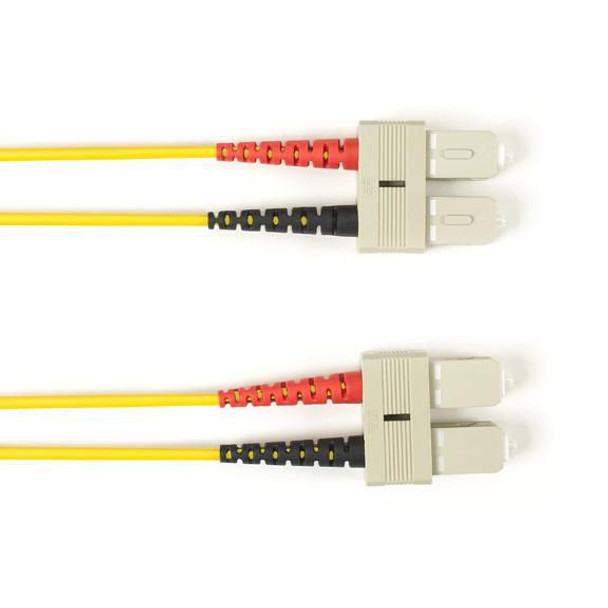 Black Box FOCMPM4-010M-SCSC-YL OM4 MM FO PATCH CABLE DUPLX. FOCMPM4-010M-SCSC-YL