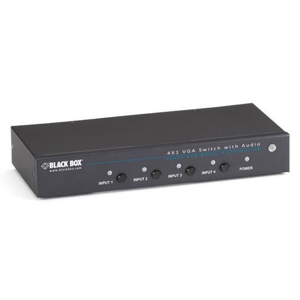 Black Box AVSW-VGA4X1A 4 X 1 VGA SWITCH WITH SERIAL AVSW-VGA4X1A