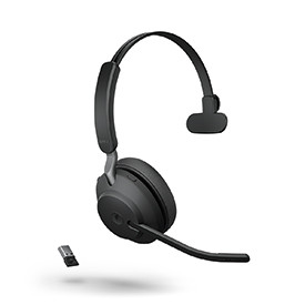 Jabra Evolve2 65 USB-A MS Mono Headset EVOLVE265MSMONOUSBA