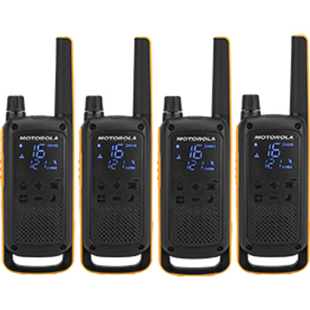 Motorola TLKR T82 Extreme Walkie Talkie Quad Pack T82EXTREMEQUAD