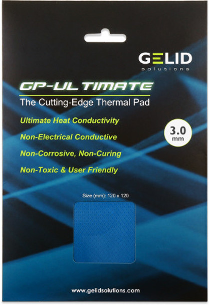 Gelid GP Ultimate 1pcs 3.0mm 120x120 Thermal Pad GEL-GP-PAD-30-120-120