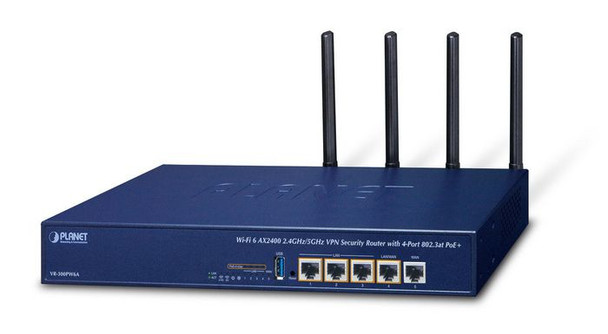 Planet VR-300PW6A Wi-Fi 6 AX2400 2.4GHz/5GHz VR-300PW6A