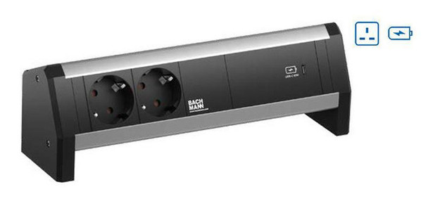 Bachmann 902.0853 DESK 2x 1xUSB C 60W GST18 902.0853