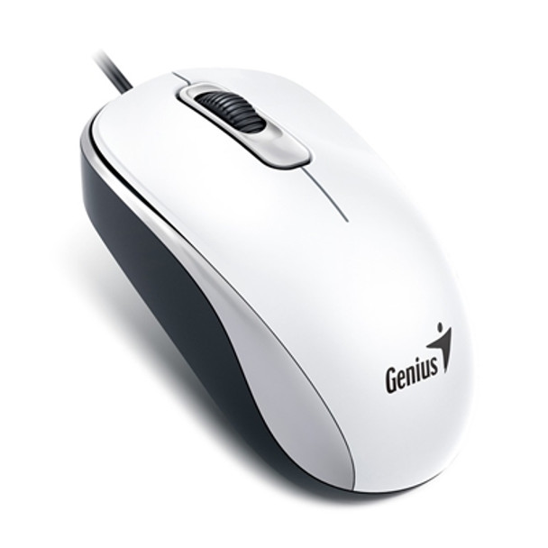 Genius Dx-110 White Usb Full Size Optical Mouse 31010116102