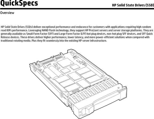 Hewlett Packard Enterprise 717971-B21-RFB 480GB 6G Sata VE SFF SC SSD HD 717971-B21-RFB