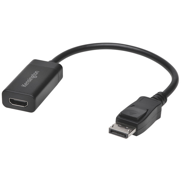 Kensington VP4000 Display Port to HDMI 4K Video Adapter K33984WW K33984WW