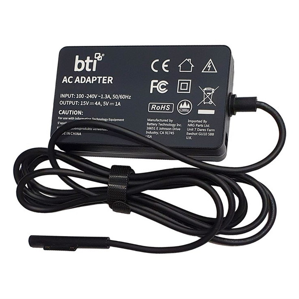 BTI Q5N-00010 power adapter/inverter Indoor 60 W Black Q5N-00010-BTI