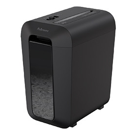 Fellowes Powershred LX65 Cross Cut Shredder Black LX65BLK