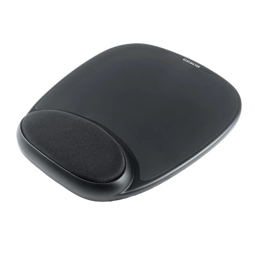 Kensington 62386 Gel Mousepad with Wrist Rest Black 62386