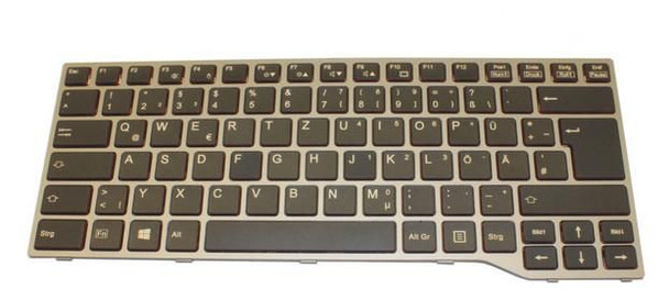 Fujitsu FUJ:CP629219-XX Keyboard Black BELGIAN FUJ:CP629219-XX