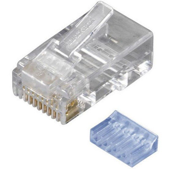 Black Box FMTP6-R2-50PAK CAT6 Modular Plug 50 pak FMTP6-R2-50PAK