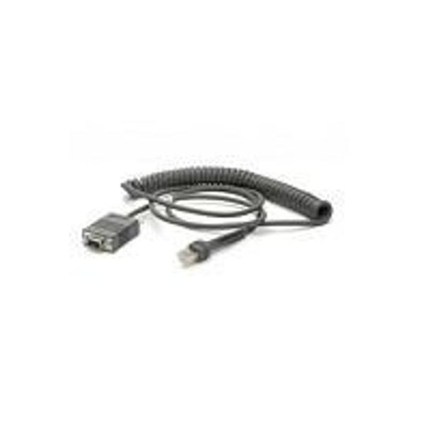 Zebra CBA-RF3-C09ZAR Cable RS232 .2.8m. coiled CBA-RF3-C09ZAR