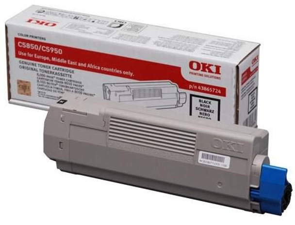 OKI 43865724 Toner Black 43865724