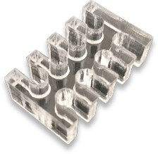 Gelid 8pin Acrylic Cable Holder GEL-ACRYLIC-8P-CABLE