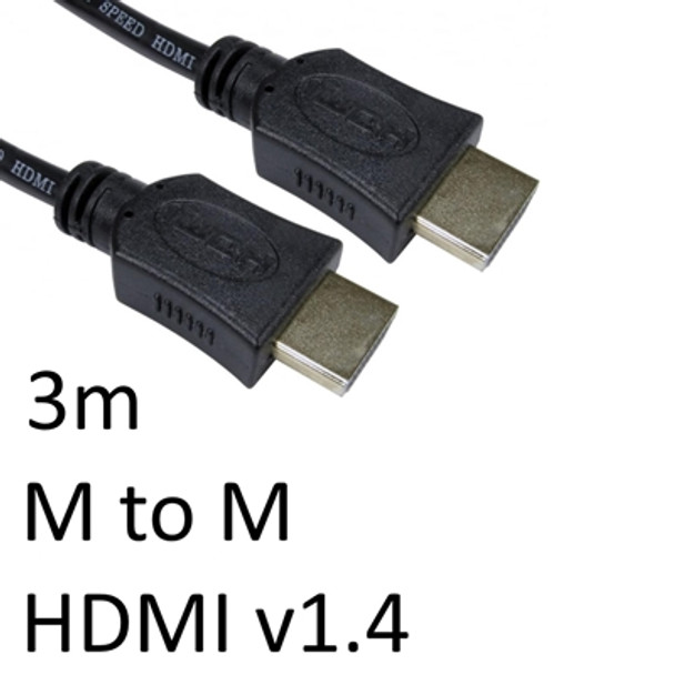 Hdmi To Hdmi Cable Gold Plated 3M 77HDMI-030