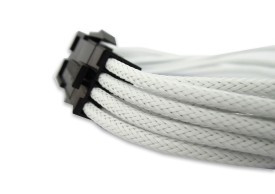 Gelid White Braided 8-pin EPS Extension GEL-CA-8P-WHITE