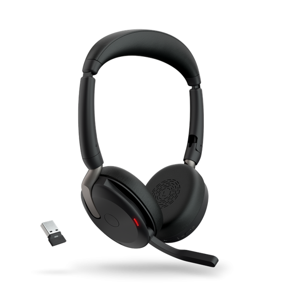 Jabra Evolve2 65 Flex Link 380 USB-A UC Stereo Headset 65FLEXUCUSBASTEREO