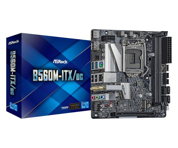 Asrock B560M-ITX/AC Intel B560 Lga 1200 Socket B560M-ITX/AC