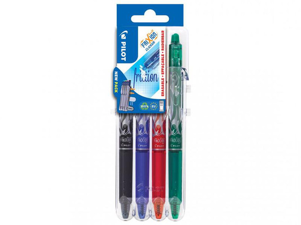 Pilot Set2go Frixion Clicker Erasable Retractable Gel Rollerball Pen 0.7Mm Tip 0 3131910546801