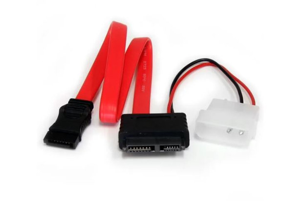 Startech.Com 12In Slimline Sata To Sata Adapter SLSATAF12