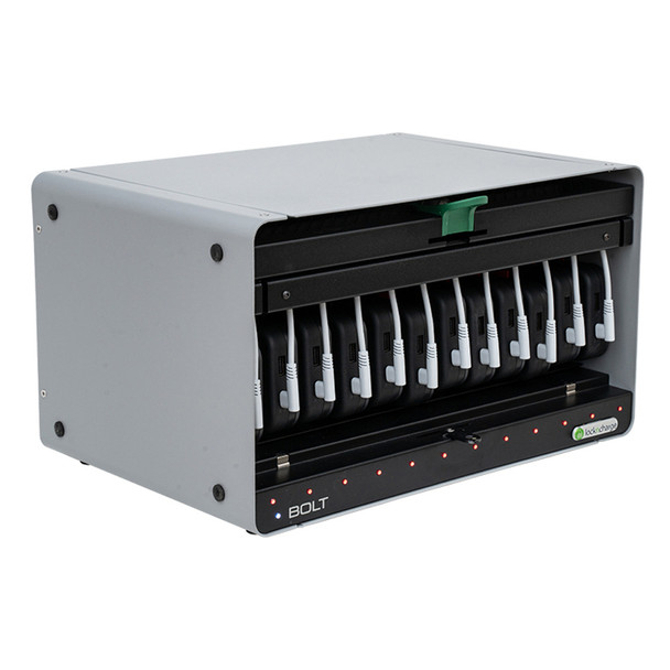 LocknCharge BOLT 12 Portable device management cabinet Black Grey Wall 2.75 cm 1 LNC10539 LocknCharge BOLT 12 Portable device management cabinet Black Grey Wall 2.75 cm 1 LNC10539