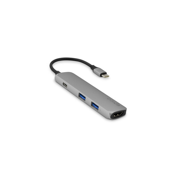 Epico 9915111900012 USB 3.2 Gen 1 3.1 Gen 1 Type-C 60 W 1.4/2.2 Black Grey Micro 9915111900012