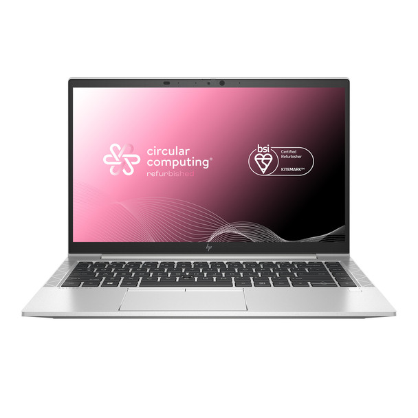 Circular Computing BSI certified HP EliteBook 840 G7 Refurbished Laptop Intel Co CHP840G7I716256W11UK