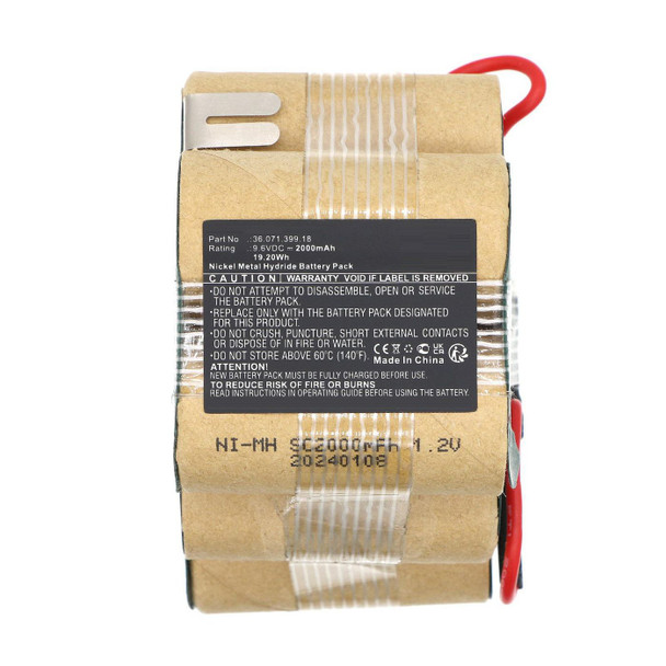CoreParts MBXVAC-BA0547 Battery 9.6V 2000mAh 19.20Wh MBXVAC-BA0547
