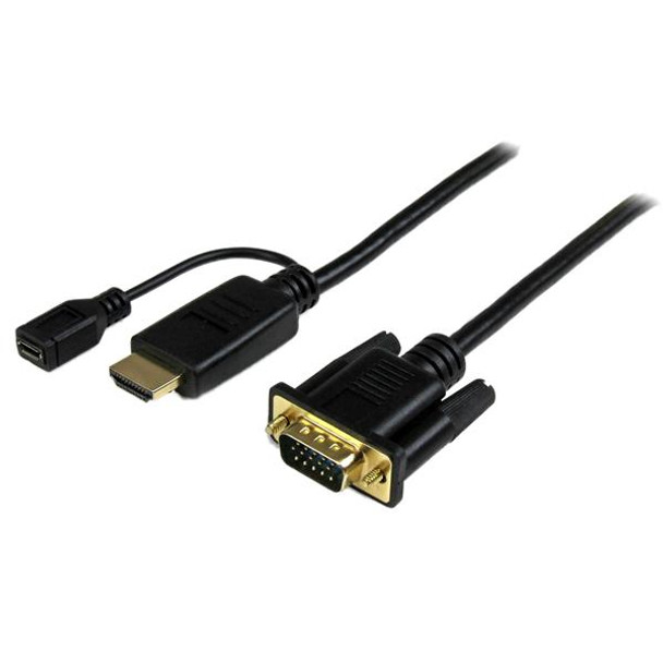 Startech.Com 3Ft Hdmi To Vga Converter HD2VGAMM3