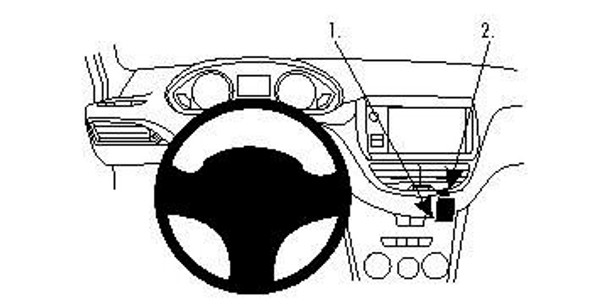 Brodit 854764 ProClip 854764
