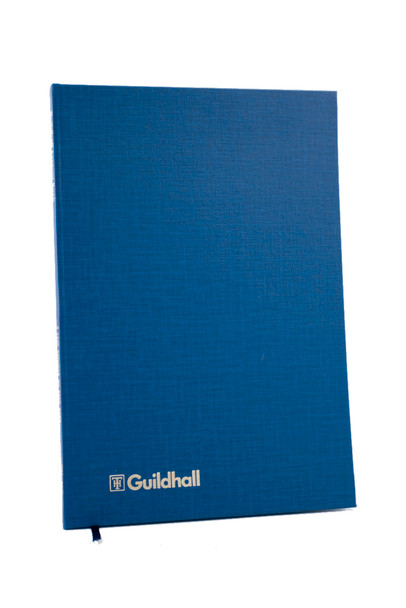 Guildhall Account Book Casebound 298X203mm 3 Cash Columns 80 Pages Blue 31/3Z Guildhall Account Book Casebound 298X203mm 3 Cash Columns 80 Pages Blue 31/3Z