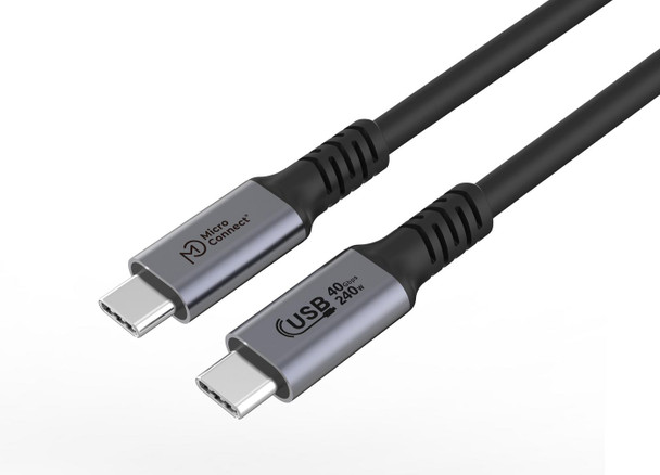 MicroConnect USB4CC1-240W Premium USB4 USB-C cable 1m USB4CC1-240W
