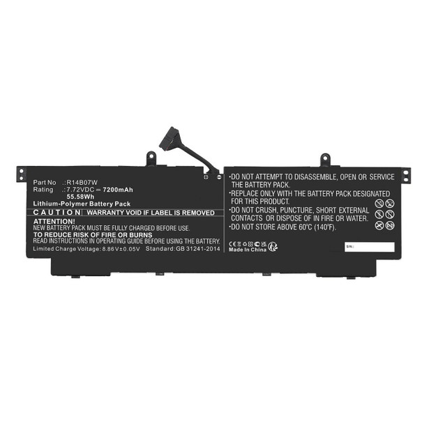 CoreParts MBXMISC0301 Battery 7.72V 7200mAh 55.58Wh MBXMISC0301