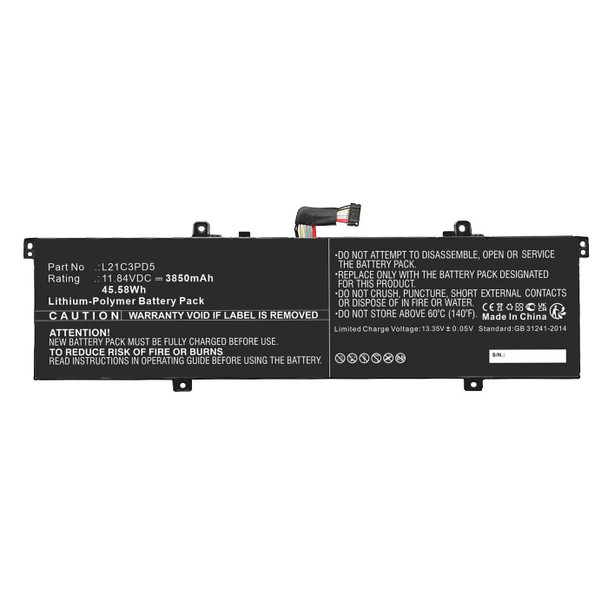 CoreParts MBXLE-BA0396 Battery 11.84V 3850mAh MBXLE-BA0396