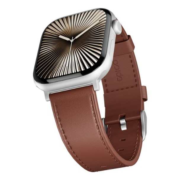 Epico 9918131700005 Watch strap Apple Genuine leather Stainless steel Stainless 9918131700005