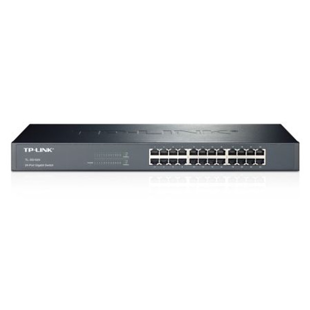 Tp-Link TL-SG1024 24-Port Gigabit Unmanaged  Rackmount Switch Steel Case TL-SG1024