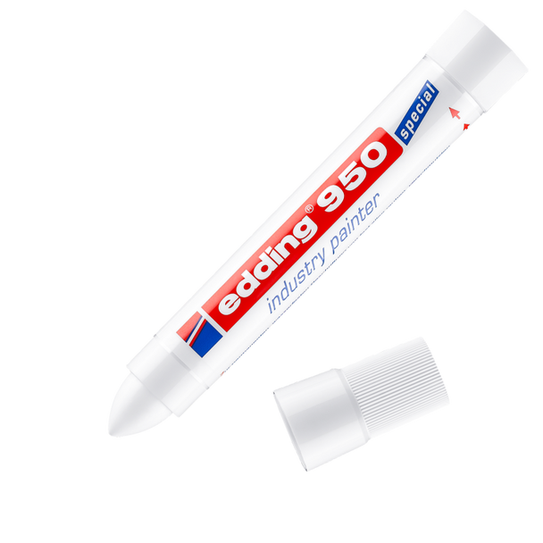 edding 950 Industry painter white Box of 10 EDD950049