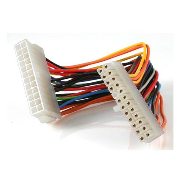 StarTech.com 8 " Power Extension Cable for 24 pin ATX 2.01 Motherboards ATX24POWEXT StarTech.com 8 " Power Extension Cable for 24 pin ATX 2.01 Motherboards ATX24POWEXT