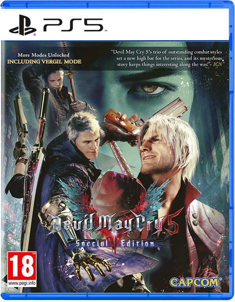 Devil May Cry 5 Special Edition Sony Playstation 5 PS5 Game