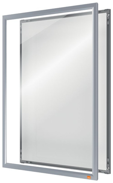 Nobo Impression Pro Wall Mounted A3 Poster Frame Literature Sign Holder With Ano 1915577
