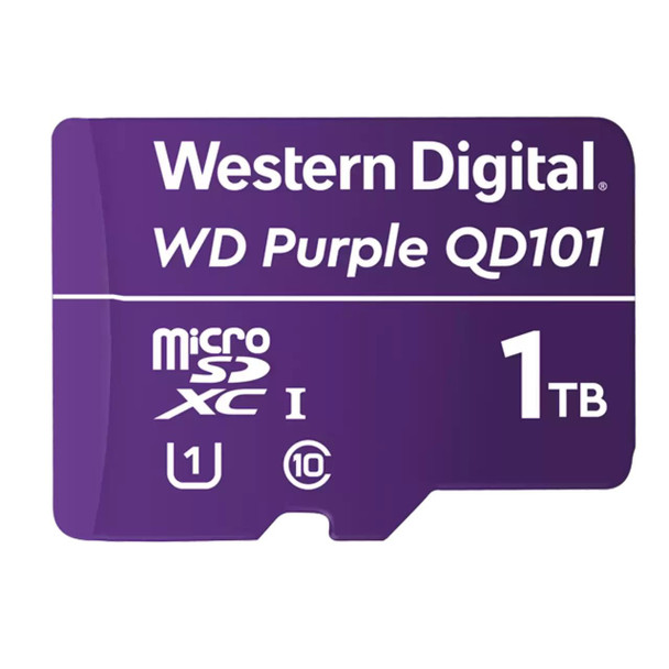 Western Digital Wd Purple Sc Qd101 1Tb Microsdxc Uhs-I Memory Card WDD100T1P0C Western Digital Wd Purple Sc Qd101 1Tb Microsdxc Uhs-I Memory Card WDD100T1P0C