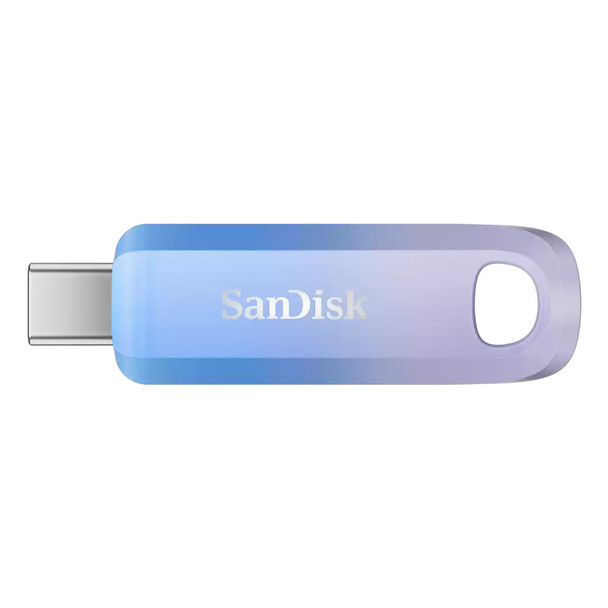 SanDisk Creator 1 TB USB Type-C 3.2 Gen 1 3.1 Gen 1 400 MB/s Capless Blue Lilac SDCZ75C-1T00-G46