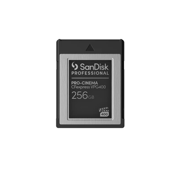 SanDisk PRO-CINEMA 256 GB CFexpress 1700 MB/s 1400 MB/s Drop proof Black SDPCVN4-256G-GNANN