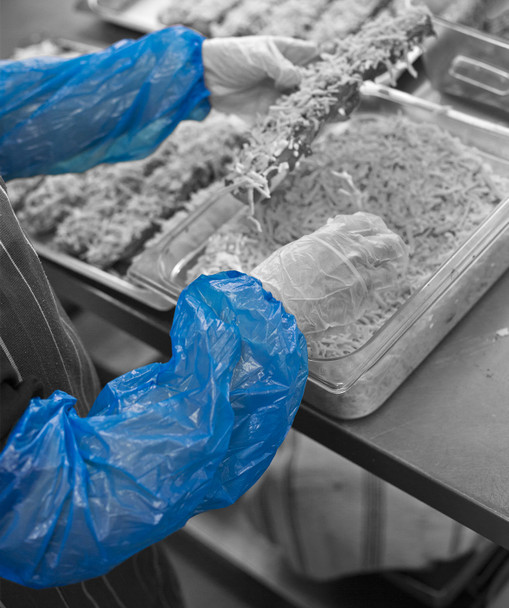 Shield Oversleeves Polythene One Size Blue Pack 100 - DA01M DA01M Shield Oversleeves Polythene One Size Blue Pack 100 - DA01M DA01M