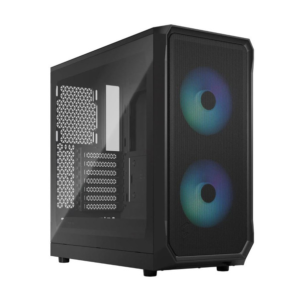 Fractal Design Focus 2 Atx Rgb Black Tg Clear Tint Pc Case FD-C-FOC2A-03